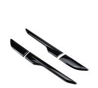 cofano turbo laterale Misura Per Land Rover Range Evoque 2012-2018 Auto Parafango Anteriore Griglia Laterale Uscita Aria Vent Porta Superiore Modanatura trim Presa D’Aria Finta(Glossy black)