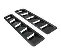 Cofano Vent Decorazione Universale 2 Pezzi Prese d'Aria per Cappa Cappuccio Feritoia Finestra Flusso Raffreddamento Pannello dell'Aria Turbina Aspirazione dell'Aria Copertura Motore Turbo Cofano