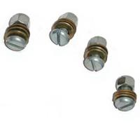Cofano Viti Con Nylock Dado Confezione 4 Unità Per Ford & Fordson Trattore