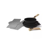 Cofarim Cookut KIT CUCINA CON MANICO AMOVIBILE-GRAFITE KIT CUCINA CON MANICO AMOVIBILE-GRAFITE
