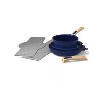 Cofarim Cookut KIT CUCINA CON MANICO AMOVIBILE-MIRTILLO KIT CUCINA CON MANICO AMOVIBILE-MIRTILLO