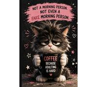 Coffe ,cats& chaos- a funny notebook: Funny notebook for school, work