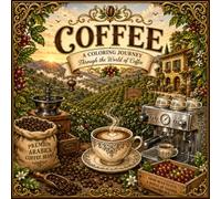 Coffee: A Coloring Journey Through the World of Coffee