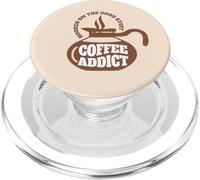 Coffee Addict - Caffettiera dipendente con scritta PopSockets PopGrip per MagSafe