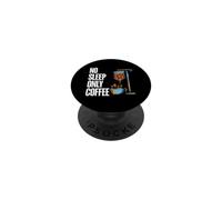 Coffee Addict No Sleep Only Coffee IV Drips PopSockets PopGrip Adesivo