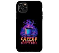 Coffee Always A Chef's Kiss Meme Custodia per iPhone 11 Pro Max