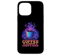 Coffee Always A Chef's Kiss Meme Custodia per iPhone 13 Pro Max