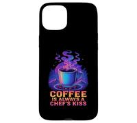 Coffee Always A Chef's Kiss Meme Custodia per iPhone 15 Plus