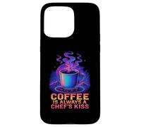 Coffee Always A Chef's Kiss Meme Custodia per iPhone 15 Pro Max