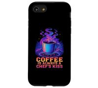 Coffee Always A Chef's Kiss Meme Custodia per iPhone SE (2020) / 7/8
