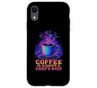 Coffee Always A Chef's Kiss Meme Custodia per iPhone XR