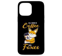 Coffee And Foxes Caffè E Volpi Custodia per iPhone 13 Pro Max