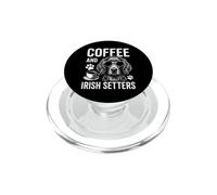 Coffee and Irish Setters - Setter irlandese divertente PopSockets PopGrip per MagSafe