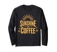 Coffee Beach Repeat Estate Hawaii Sole e caffè Maglia a Manica