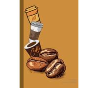 Coffee break: Hardcover notebook | 6*9| | 120 pages | No lines | Suitable for taking notes and drawing | On the right corner of the paper, there is a date