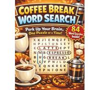 Coffee Break Word Search: 84 Themed Word Find Puzzles to Relax and Refresh Your Mind at Home, Work, or on the Go
