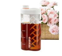 Coffee Brewer Pitcher - Cold Brew Tea Maker | Eced Coffee Glass Bottiglia con filtro a 350 mesh, design sicuro per uso esterno, birre in cucina, per viaggiare per casa, campeggio