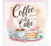 Coffee & Cake Coloring Book: A Cozy Escape