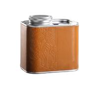 Coffee Canister - Airtight Coffee Pot - Bean Storage - Vacuum-Sealed Container with One-Way Valve - Airtight Smell-Proof Jar for Freshness, Tea Storage, Kitchen, Pantry, Home, Cafe, Travel Use