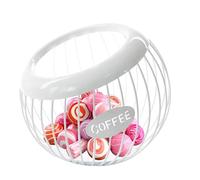 Coffee Capsules Holder, Capsules Storage Organizer, Counter Top Pod Bin, Kitchen Brew Organizers, 7.87x7.28 inch, Allows for Quick Selection, Making Your Morning Routine Effortless