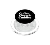 Coffee Chaos And Cuddles PopSockets PopGrip per MagSafe