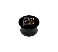 Coffee Christ Offers Forgiveness For Everyone Everywhere PopSockets PopGrip Adesivo