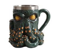 Coffee Cup 160ml Ergonomic Handle Octopu Sculpture, FeaturingDesign