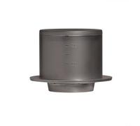 Coffee Drip Assist 13 Fori Doccia Strumento per Versare il Caffè Anche Flusso D'acqua Estrazione Stabile Marrone Plastica Dripper Aiuto