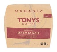 Coffee Espresso Tonys Coffee Noir In Grani 24 Oz (Confezione Da 8)