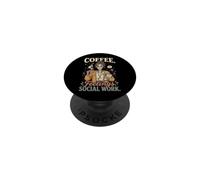 Coffee Feelings Social Work PopSockets PopGrip Adesivo