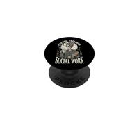 Coffee Feelings Social Work PopSockets PopGrip Adesivo
