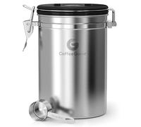Coffee Gator Contenitore per caffè - Contenitore per la conservazione degli Aromi del caffè con misurino incluso - Contenitore per caffè