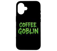 COFFEE GOBLIN The Best Morning Wake Up Espresso Coffee Drink Custodia per iPhone 16