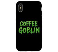 COFFEE GOBLIN The Best Morning Wake Up Espresso Coffee Drink Custodia per iPhone X/XS