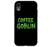 COFFEE GOBLIN The Best Morning Wake Up Espresso Coffee Drink Custodia per iPhone XR