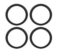 Coffee Grinder Gasket, Silicone Grinder Ring, Replacement Seal 4 Pieces | Silicone Ring Design, 4 Piece Grinder Gasket Set, Replacement Coffee Seal, for Daily Maintenance Home Cafes Offices Hotel