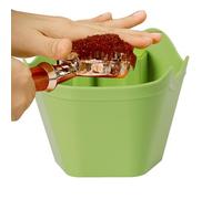 Coffee Grounds Knock Box | Contenitore per caffè espresso | Bidone per caffè espresso da 12,6 cm, accessori multifunzionali per gli amanti del caffè