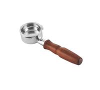 Coffee Handle, Compatibile con la macchina da caffè Barsetto di seconda generazione/Maxim in acciaio inossidabile con manico senza fondo, accessorio da 58 mm(Red Rosewood D style)
