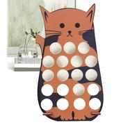 Coffee Holder Stand salvaspazio con 24 scomparti per contatore, Accessori di stoccaggio compatti per bustine di tè fagioli