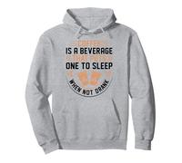 Coffee Is A Beverage That Puts One To Sleep When Not Drank Felpa con Cappuccio