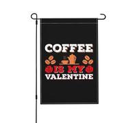 Coffee Is My Lover Bandiera Da Giardino Con Occhielli Bandiera Da Esterno Appendere Bandiere Da Giardino Per Camera Da Letto Festival Feste 30X45cm