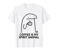 Coffee Is My Spirit Animal Funny Maglietta