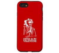 Coffee Is My Valentine - Scheletro da donna Custodia per iPhone SE (2020) / 7/8