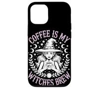 Coffee Is My Witches Brew Witchy Vibe Halloween Coffee Custodia per iPhone 12/12 Pro