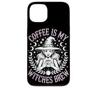 Coffee Is My Witches Brew Witchy Vibe Halloween Coffee Custodia per iPhone 13