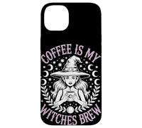 Coffee Is My Witches Brew Witchy Vibe Halloween Coffee Custodia per iPhone 14 Plus