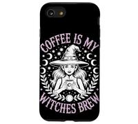 Coffee Is My Witches Brew Witchy Vibe Halloween Coffee Custodia per iPhone SE (2020) / 7/8