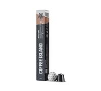 Coffee Island Capsule in alluminio Affection Espresso con torrefazione scura (10 pezzi) - Compatibili con Nespresso