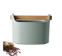 Coffee Knock Box, contenitore per fondi di caffè, cestino per macinato del caffè, secchio rimovibile per caffè , secchio per caffè , 1300 ml, assorbe gli urti, antiscivolo, per la casa