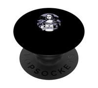 Coffee Lover Famous Art Espresso Latte Cafe Kaffee PopSockets PopGrip Adesivo